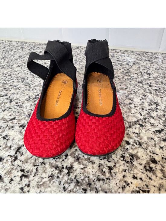 Bernie Mev Other - Bernie Mev Red Woven Flats | EU 29 / US Kids 12-12.5